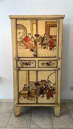 chinese kast(handgeschilderd), Antiek en Kunst, Antiek | Meubels | Kasten, Ophalen