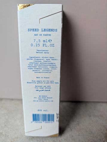 EX NIHILO – Speed Legends Eau de Parfum 7,5 ml beschikbaar voor biedingen