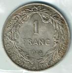 1 franc 1914 FR argent Albert Ier, Timbres & Monnaies, Monnaies | Belgique, Argent, Envoi, Monnaie en vrac, Argent