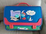 Ancien cartable année 90 Grand Schtroumpf, Enlèvement ou Envoi, Utilisé