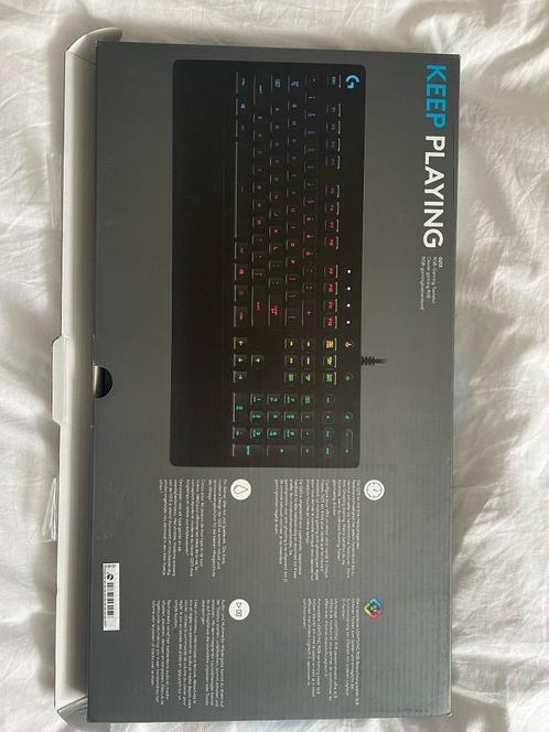 Logitech G213 Prodigy Gaming toetsenbord - Zwart, Informatique & Logiciels, Claviers, Neuf, Azerty, Filaire, Clavier gamer, Enlèvement