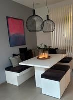 Zithoek keuken, Ophalen