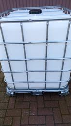 IBC container 1000 liter voor regenwater of ?, Tuin en Terras, Ophalen of Verzenden, Zo goed als nieuw, Kunststof