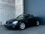MERCEDES BENZ SLK 200, Auto's, Mercedes-Benz, Zwart, 4 cilinders, Cabriolet, Blauw