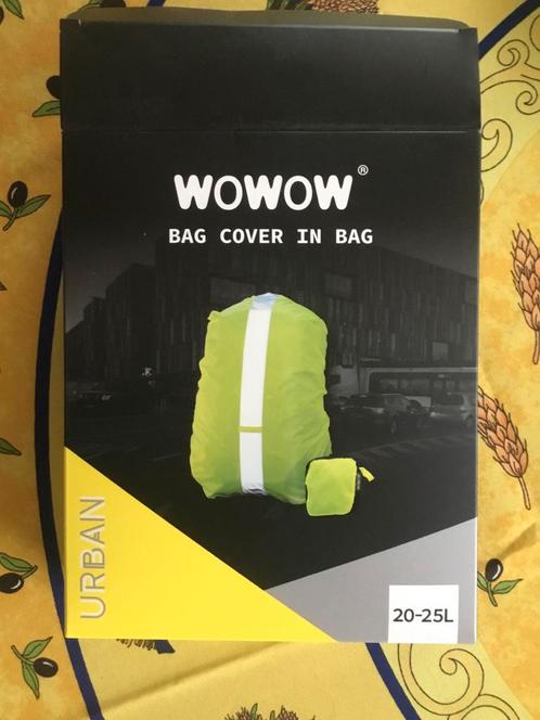 FLUO BACKPACK COVER ~ (1 stuks beschikbaar), Fietsen en Brommers, Fietsaccessoires | Fietstassen, Nieuw