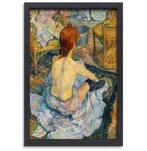 Redhead - Toile Henri de Toulouse-Lautrec + cadre à pâtisser, Maison & Meubles, Accessoires pour la Maison | Décorations murale