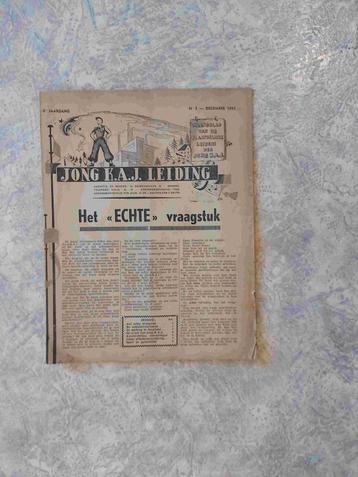 KAJ Jeugd Vlaanderen Oorlog 1945 Verzet Weerstand Leger Zon beschikbaar voor biedingen