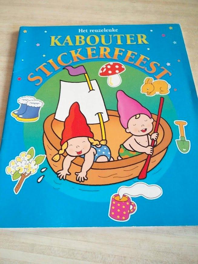 Kleur- Plak- en Stickerboek.  4 x. NIEUW., Kinderen en Baby's, Speelgoed | Educatief en Creatief, Nieuw, Knutselen, Ophalen of Verzenden