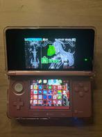 3ds met homebrew, Games en Spelcomputers, Ophalen, Roze, Met beschermhoes of tas, 3DS