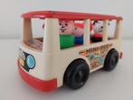 Vintage Fisher Price minibus, Kinderen en Baby's, Speelgoed | Fisher-Price, Gebruikt, Ophalen of Verzenden