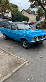 Opel ascona 1.9 sr automaat, Auto's, Automaat, Zwart, Blauw, Leder