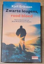 Kjell Eriksson - Zwarte leugens, rood bloed, Ophalen of Verzenden, Gelezen, Scandinavië