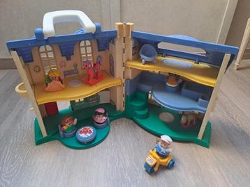 poppenhuis fisher price, Kinderen en Baby's, Speelgoed | Poppenhuizen, Ophalen, Gebruikt, Poppenhuis