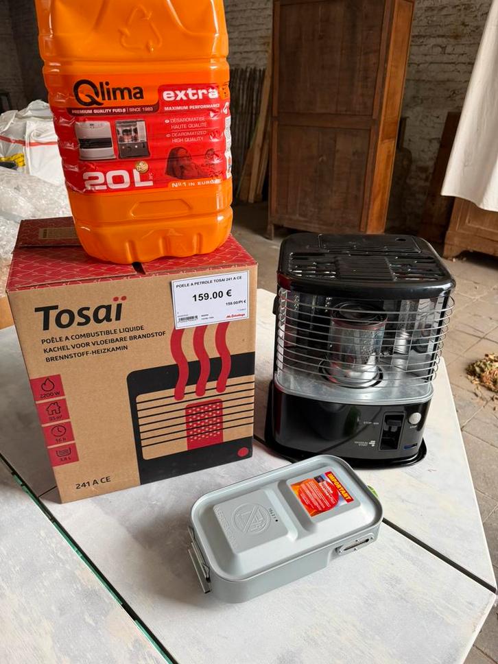 Poele à pétrole, Doe-het-zelf en Bouw, Verwarming en Radiatoren, Zo goed als nieuw, Kachel, Ophalen