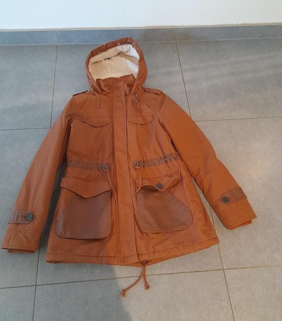 Winterjas Clockhouse, maat L nieuw, Kleding | Dames, Jassen | Winter, Nieuw, Maat 42/44 (L), Bruin, Ophalen of Verzenden