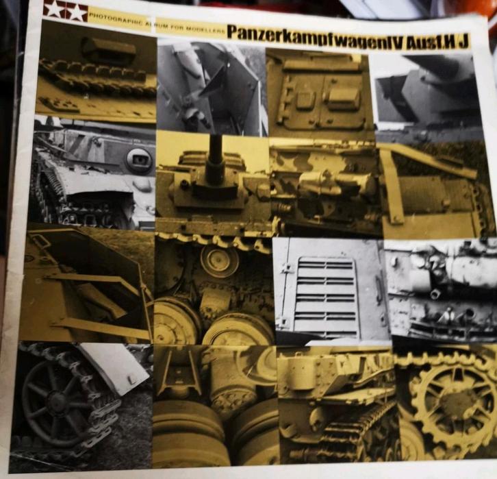 Tamiya détail boek 1 Panzerkampfwagen V Haust HJ, Hobby en Vrije tijd, Modelbouw | Auto's en Voertuigen, Gebruikt, Tank, Tamiya