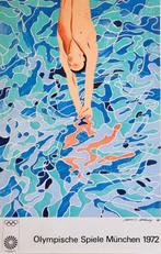 David Hockney - Plongeur - Jeux olympiques de 1972, Envoi