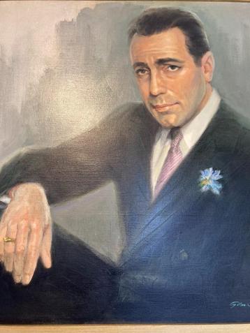 Schilderij van Humphrey Bogart beschikbaar voor biedingen