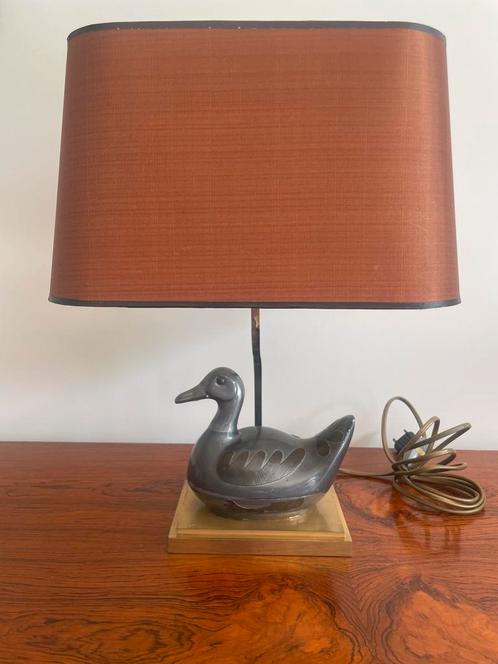 Vintage Regency Mid Century Table lamp, Antiek en Kunst, Kunst | Designobjecten, Ophalen