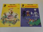 strips Lucky Luke 2 stuks nr 34 en nr 58, Meerdere stripboeken, Ophalen of Verzenden, Gelezen, Morris / Goscinny