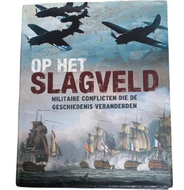 op het slagveld boek. beschikbaar voor biedingen