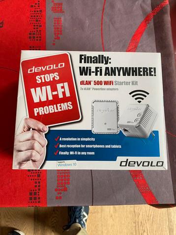 Devolo dLAN 500 WiFi-starterkit beschikbaar voor biedingen