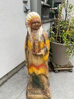 Vintage sigarenreclame beeld Cogétama – Indiaan, Antiek en Kunst, Kunst | Beelden en Houtsnijwerken, Ophalen