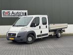 Fiat Ducato 35L 2.3 MultiJet LH1 7 Persoons Pick Up Trekhaak, Auto's, Bestelwagens en Lichte vracht, Wit, Bedrijf, Onderhoudsboekje