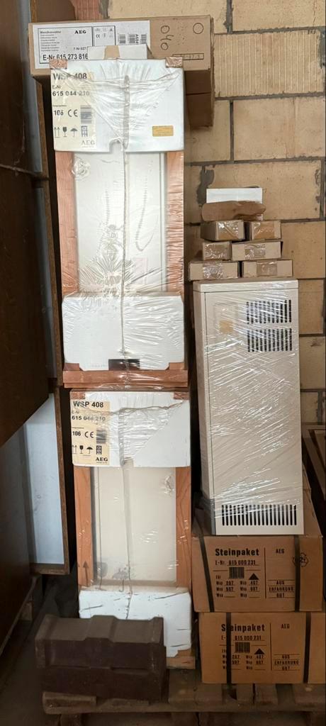 AEG Accumulatiekachels – 3 nieuw in verpakking, 1 gebruikt, Huis en Inrichting, Kachels, Zo goed als nieuw, Ophalen