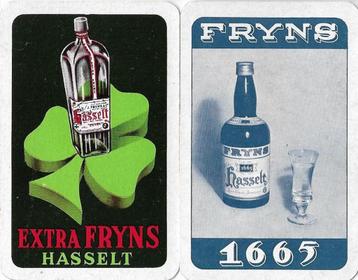 2 Jokers avec la publicité de FRYNS Jenever/Distillery 01, Enlèvement ou Envoi, Comme neuf, Joker(s)