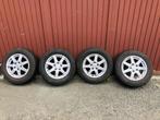 4 Jantes alu ENZO pneus neige 195/65/15, Auto-onderdelen, Banden en Velgen, Ophalen, Gebruikt, 15 inch, Velg(en)