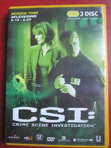 CSI: Crime Scene Investigation Seizoen 2 - Afl 13-23 (3 disc beschikbaar voor biedingen