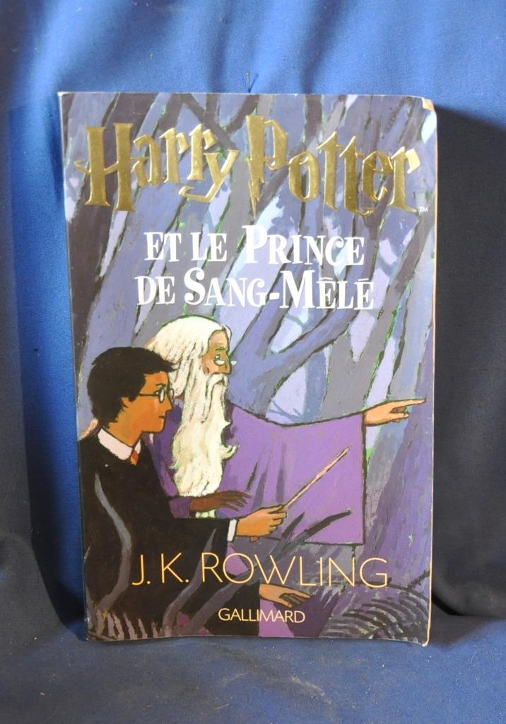 livre roman harry potter et le prince de sang mêmé (x2232), Collections, Harry Potter, Utilisé, Enlèvement ou Envoi