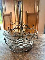 Superbe panier en fer forgé, Enlèvement, Comme neuf