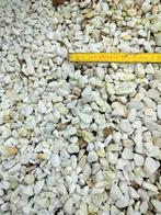 Carrera witte stenen (0.3m³), Tuin en Terras, Grind, Keien en Split, Zo goed als nieuw, Ophalen
