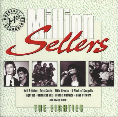 CD * MILLION SELLERS - THE EIGHTIES 2, CD & DVD, CD | Pop, Comme neuf, 1960 à 1980, Enlèvement ou Envoi