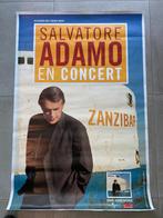 Poster Salvatore Adamo album Zanzibar, Collections, Enlèvement ou Envoi