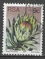 Zuid-Afrika 1977 - Yvert 426 - De zilveren suikerstruik (ST), Timbres & Monnaies, Timbres | Afrique, Affranchi, Envoi, Afrique du Sud