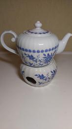 Porseleinen theepot met warmer., Antiek en Kunst, Ophalen