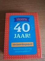 Deltas Hoera 40 jaar verjaardagsquiz, Ophalen