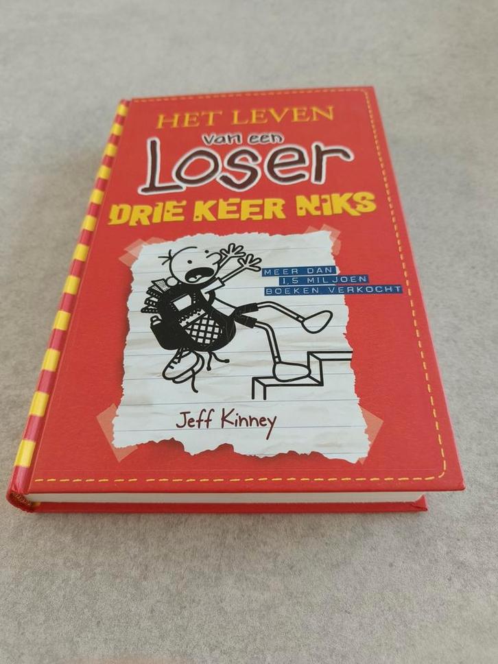 Het leven van een loser - Jeff Kinney - Drie keer niks, Boeken, Kinderboeken | Jeugd | 10 tot 12 jaar, Ophalen