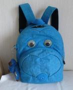 Kipling petit sac à dos FAST bleu azur yeux mobiles + singe, Moins de 30 cm, Kipling, Étanche, Moins de 25 cm
