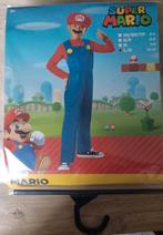 Super Mario Nintendo verkleedpak 10 - 12 jaar /maat 134/140, Kinderen en Baby's, Ophalen of Verzenden, Nieuw, 134 t/m 140