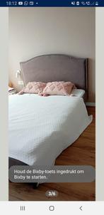 Lit pour fille 140 cm, Tissu, Queen size, Romantisch, Enlèvement