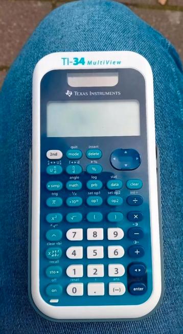 Rekenmachine TI34-multiview texas instruments beschikbaar voor biedingen