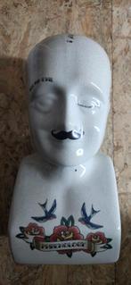 Phrenology hoofd tattoo variant, Antiek en Kunst, Ophalen of Verzenden