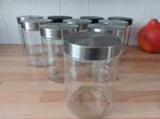 Lot de 10 bocaux en verres  de 1,25 l, Ophalen, Nieuw