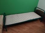 Bed, Groen, 190 cm of minder, 80 cm, Gebruikt