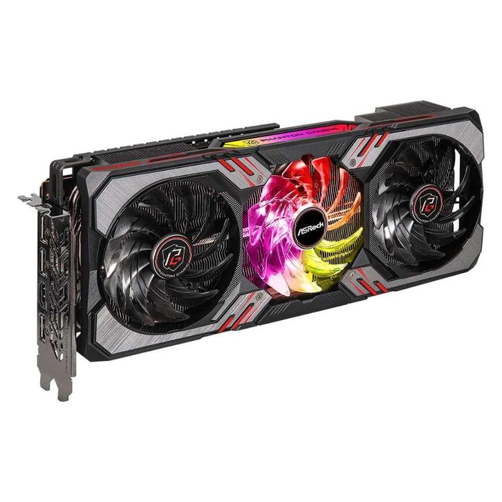 AMD Radeon RX 6700 XT Phantom Gaming D 12GB OC, Computers en Software, Videokaarten, Zo goed als nieuw, Overige chipsets, PCI-Express 4.0