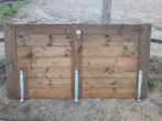 Houten tuinpoort, Tuin en Terras, Ophalen, Gebruikt, Hout, Draaipoort